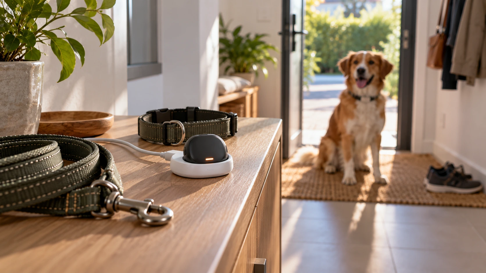 collar correo localizador perros cargar GPS para perros antes del paseo