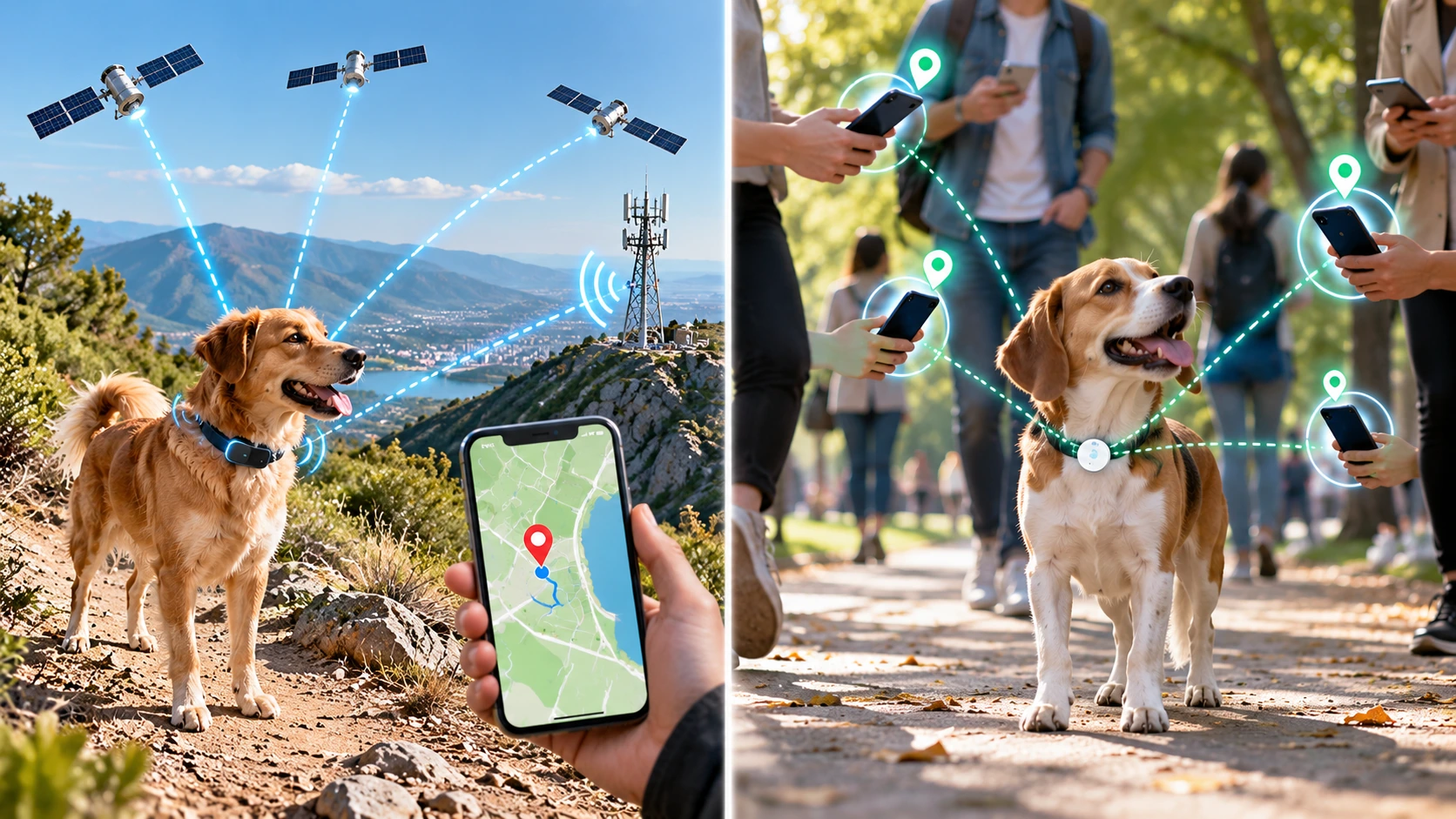 localizadores gps y bluetooth para perros diferencia entre GPS y Bluetooth para localizar perros